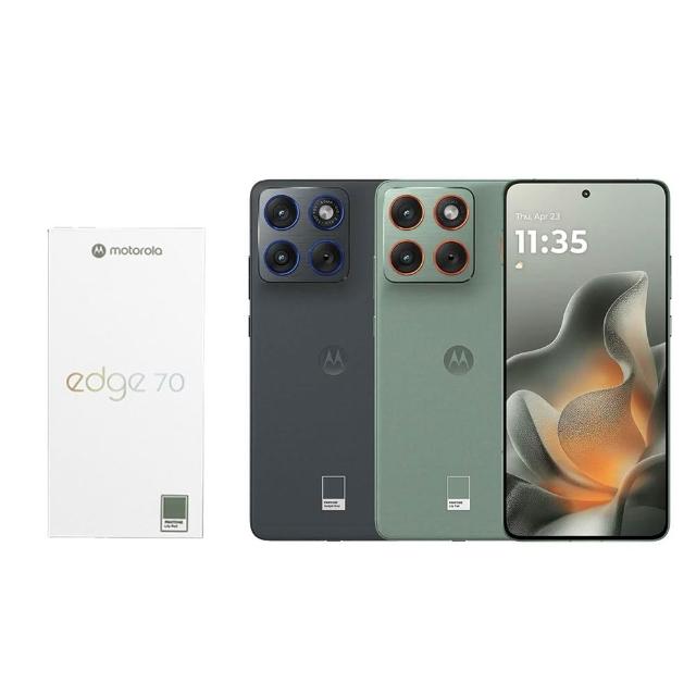 Motorola edge 70 全新未使用，搭載高通700系列處理器，12GB記憶體與256GB儲存空間，支援5G+5G雙卡雙待，6.5~7吋穿孔屏螢幕，3000萬以上畫素，內建無線充電與快充功能，並具備生活防水特性，電池容量達6001~9000mAh，提供一年保固，配件齊全包含手機、充電線、充電器、SIM卡針、保護套與使用手冊。