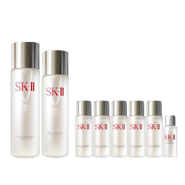 【SK-II】官方直營 亮采雙重禮盒組(亮采化粧水230ml+160ml/保濕/化妝水套組)