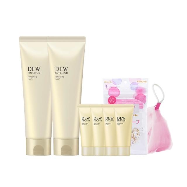 【Kanebo 佳麗寶】DEWS 潤活修護洗顏皂買2送6新品組(洗面乳)