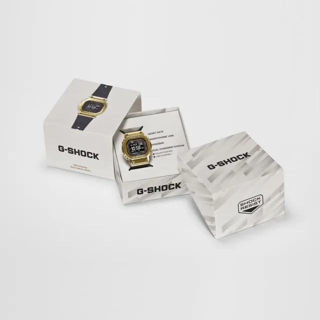 【CASIO 卡西歐】G-SHOCK 強悍耐用 太陽能運動電子腕錶 錶 週年慶 雙11(GM-H5600-9)