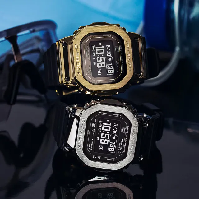 【CASIO 卡西歐】G-SHOCK 強悍耐用 太陽能運動電子腕錶 錶 週年慶 雙11(GM-H5600-9)