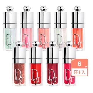 【Dior 迪奧】粉漾水光潤唇釉6ml任選1款(041蜜桃粉/086薄荷糖/104玫果紅/077糖果粉-專櫃公司貨)