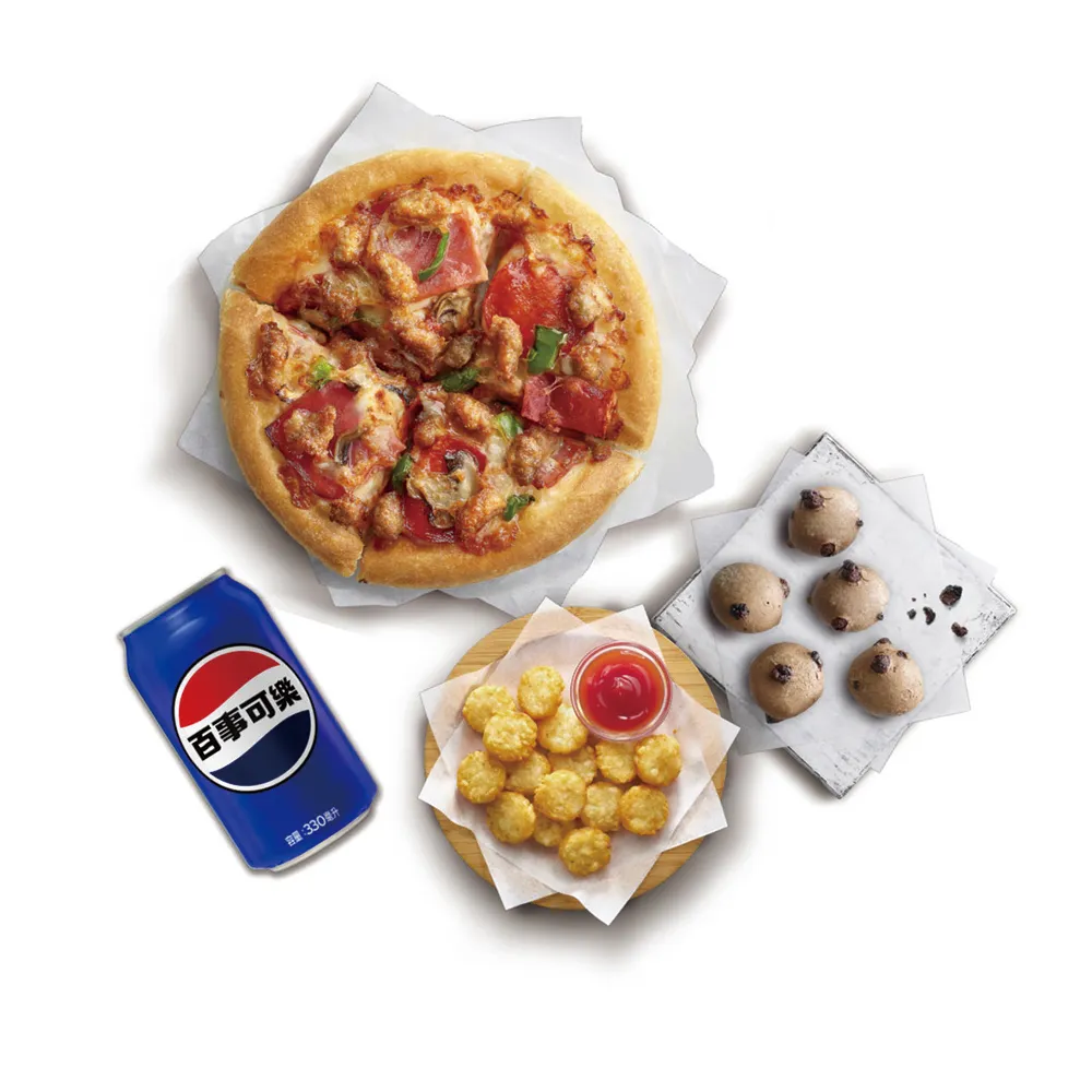【Pizza Hut 必勝客】6吋個人比薩 經典系列 XL套餐 好禮即享券(口味6選1)