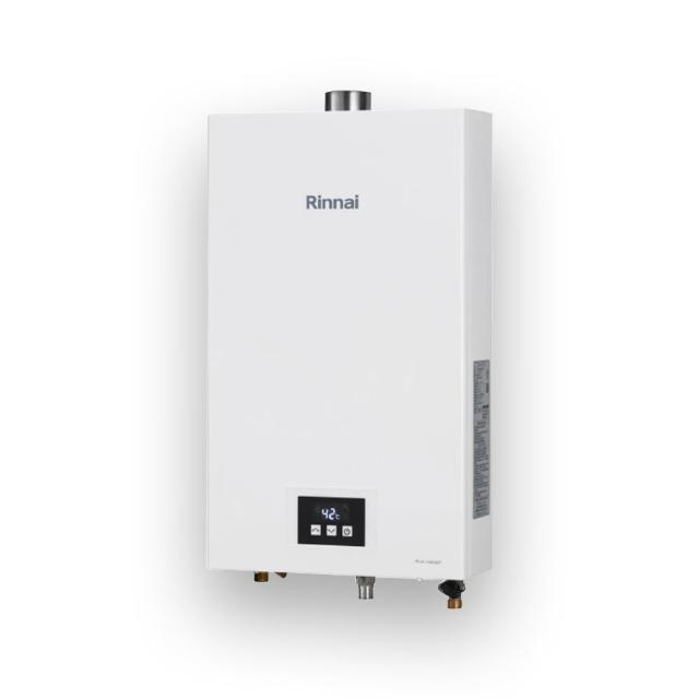 【林內】分段火排強制排氣型12L熱水器(RUA-1203WF 基本安裝原廠保固)