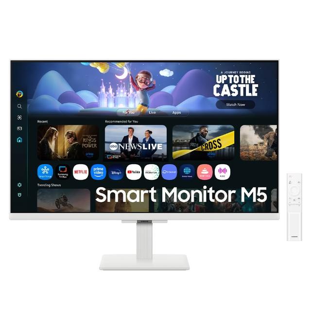 【Samsung 三星】S32FM501EC 32型FHD 16:9 AI智慧聯網螢幕(影音串流/HDR10/內建喇叭/4ms/搖控器)