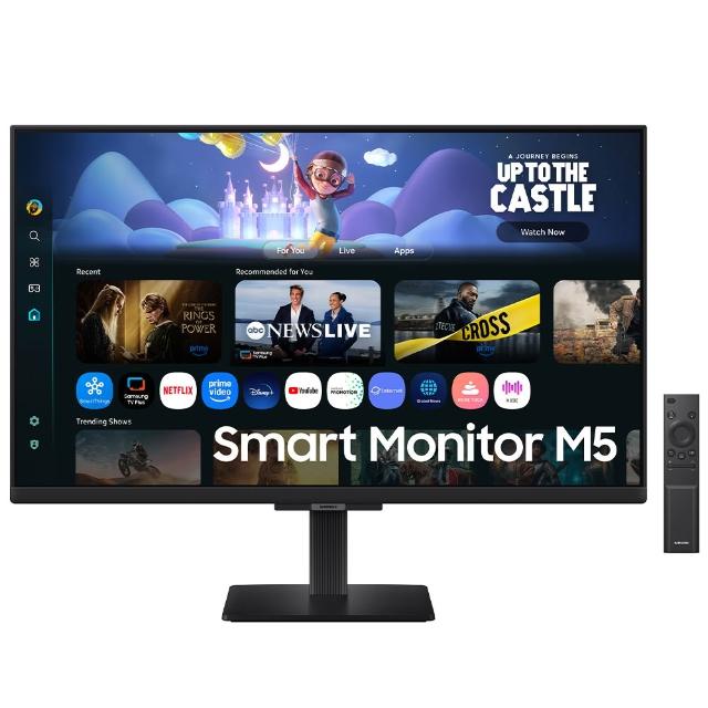 【Samsung 三星】S32FM500EC 32型FHD 16:9 AI智慧聯網螢幕(影音串流/HDR10/內建喇叭/4ms/搖控器)