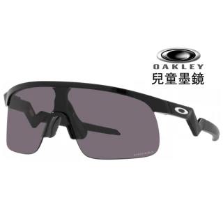 【Oakley】奧克利 Resistor 兒童運動太陽眼鏡 OJ9010 01 黑框Prizm灰色鏡片 公司貨