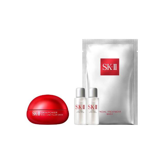 【SK-II官方直營】肌源賦能撫紋眼霜 15g(保濕眼霜/改善眼下細紋/眼周暗沉/新品/撫紋小紅球/雙11)