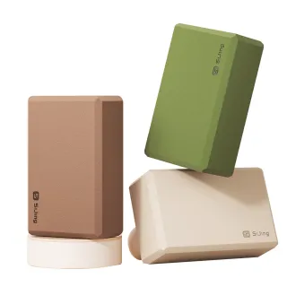 【keep power】50D高密度瑜珈磚2入組 ( 防滑 穩固支撐 高密度EVA / 瑜珈磚塊 瑜珈輔助 瑜珈枕頭 方塊磚 )