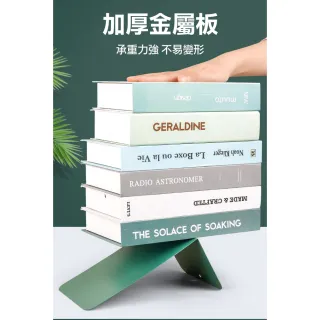 【ROYAL LIFE 皇室生活】金屬L型書桌活動書架-4入組(書架/活動書架/書本收納/書擋架/書本架)