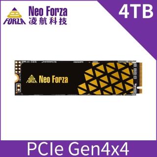 【Neo Forza 凌航】NFP4Q5 4TB PCIe Gen4x4 石墨烯厚銅散熱片