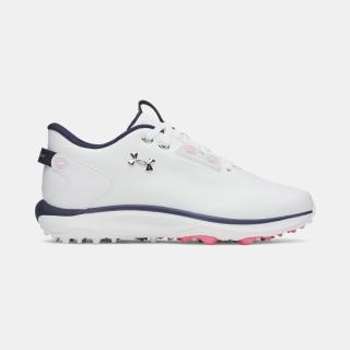 【UNDER ARMOUR】UA 女 Drive Fade 2 SL 高爾夫球鞋 6006137-100(白色)