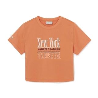 【MLB】女版短袖T恤 紐約洋基隊 (3FTSN0363-50ORS)