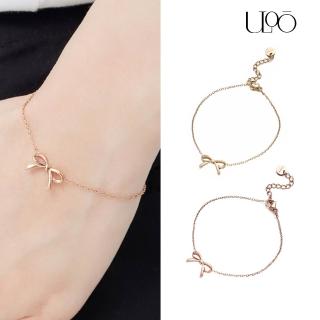 【ULOO】Twinkle 纏繞心結系列不鏽鋼手鍊(2色可選)