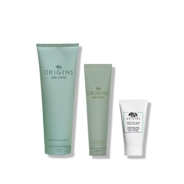 【ORIGINS 品木宣言】漫步在雲端腿部舒緩霜加量組(腿部舒緩霜 250ml+150ml)