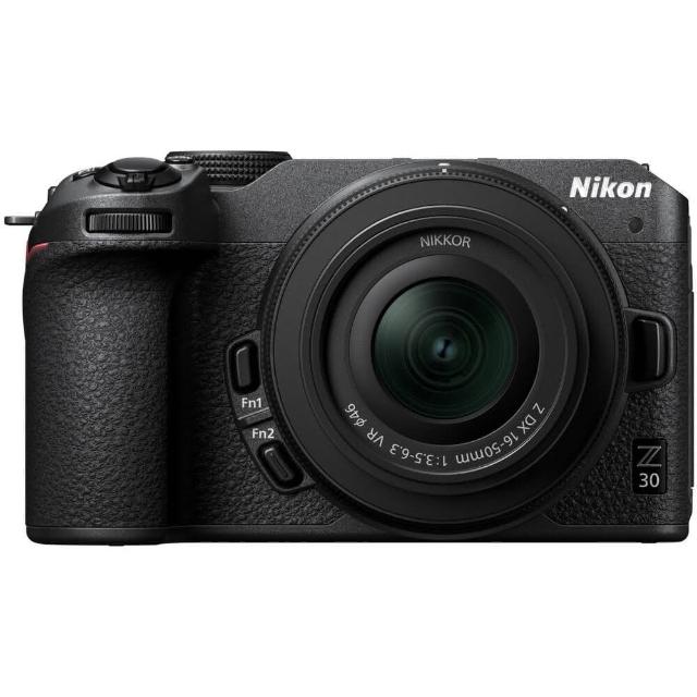 【Nikon 尼康】Z30 KIT 附 Z 16-50mm VR 變焦鏡組 (公司貨) APS-C 無反微單眼相機 直播 VLOG