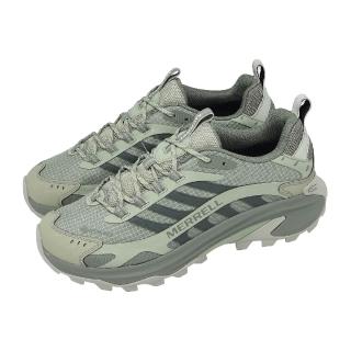 【MERRELL】登山鞋 Moab Speed 2 GTX 男鞋 綠 防水 戶外 越野 黃金大底 ML00003616