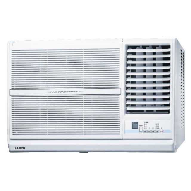 【SAMPO 聲寶】10-13坪五級定頻右吹窗型冷氣(AW-PC63R)