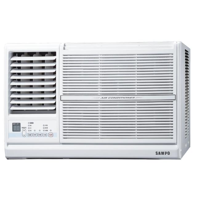 【SAMPO 聲寶】2-4坪五級定頻左吹窗型冷氣-110V(AW-PC122L)