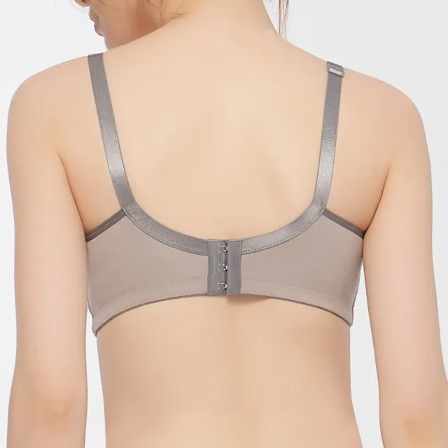 【Gennies 奇妮】3件組*哺乳內衣 莫代爾無痕無鋼圈內衣(共2色)
