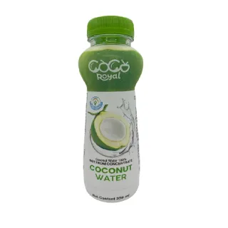 Coco Royal_100%天然椰子水350mlx24瓶/箱(泰國進口椰子汁)