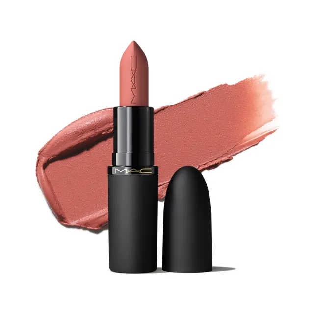 【M.A.C】4D立體豐唇組(輕親雲霧保濕唇膏+超持妝36H柔霧遮瑕液7ML)