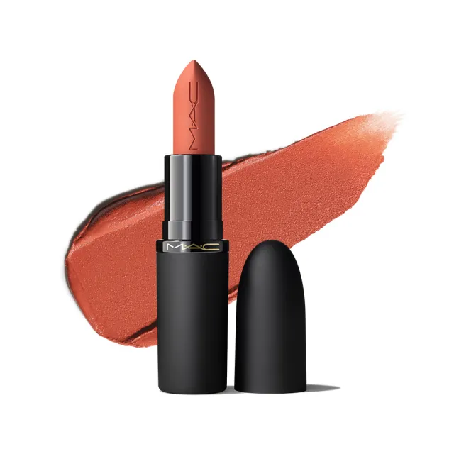 【M.A.C】4D立體豐唇組(輕親雲霧保濕唇膏+超持妝36H柔霧遮瑕液7ML)