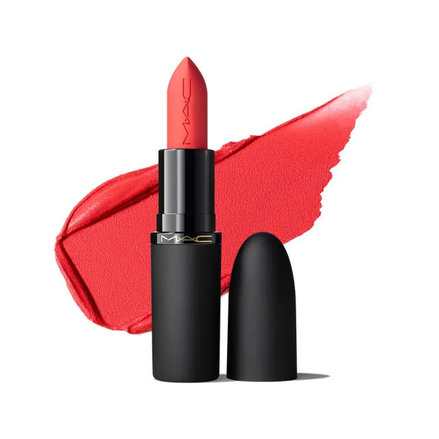 【M.A.C】4D立體豐唇組(輕親雲霧保濕唇膏+超持妝36H柔霧遮瑕液7ML)