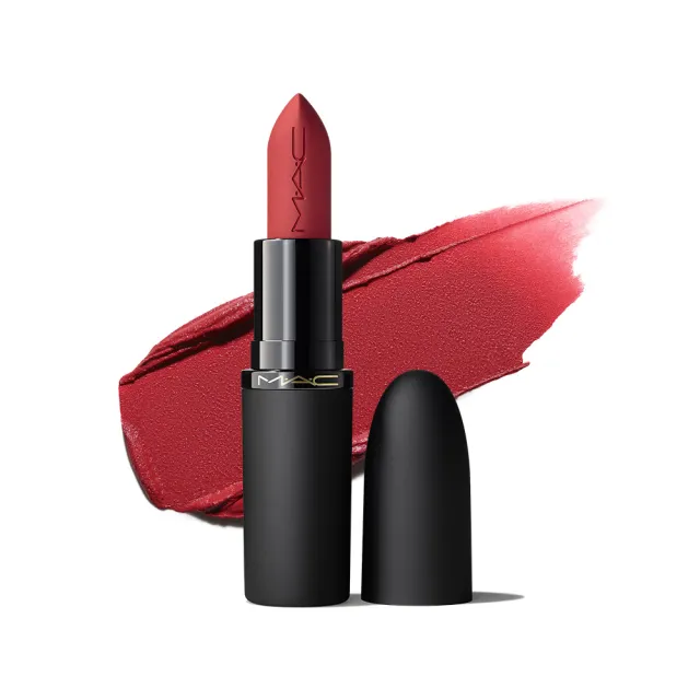 【M.A.C】4D立體豐唇組(輕親雲霧保濕唇膏+超持妝36H柔霧遮瑕液7ML)