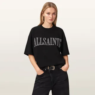 【ALLSAINTS】DASH ETTA 純棉寬鬆短袖T恤 W197JE(寬鬆版型)