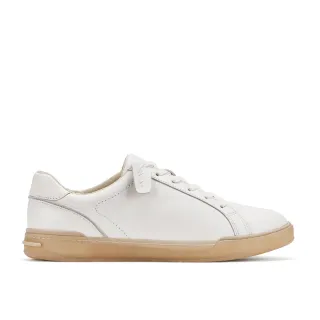 【Clarks】男鞋 三明治聖萊特-San Lite真皮商務休閒板鞋 小白鞋(CLM87337C)