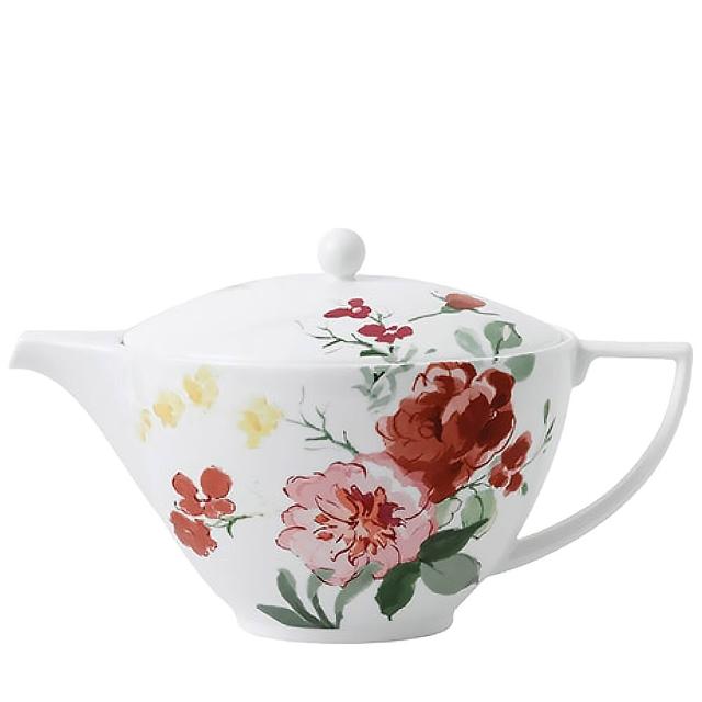 【WEDGWOOD】JC花舞茶壺1200ml(官方直營)