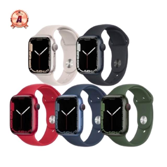 【Apple】A級福利品 Apple Watch Series 7 LTE 45mm 鋁金屬(32GB)