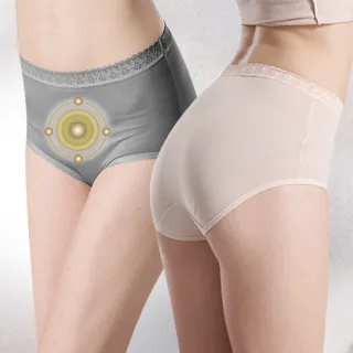 【LOHAS 樂活人生】5入組-台灣製歐洲精品92%PIMA棉 透氣抑菌高腰女內褲（天然無毒親膚）