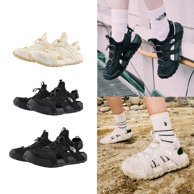 【The North Face】北面機能鞋款｜男女款抓地可調節鞋帶舒適涼鞋(多款任選)