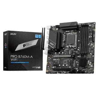 【Intel 英特爾】Intel Core i7-14700 CPU+微星 B760M-A WIFI 主機板D5(二十核心超值組合包)