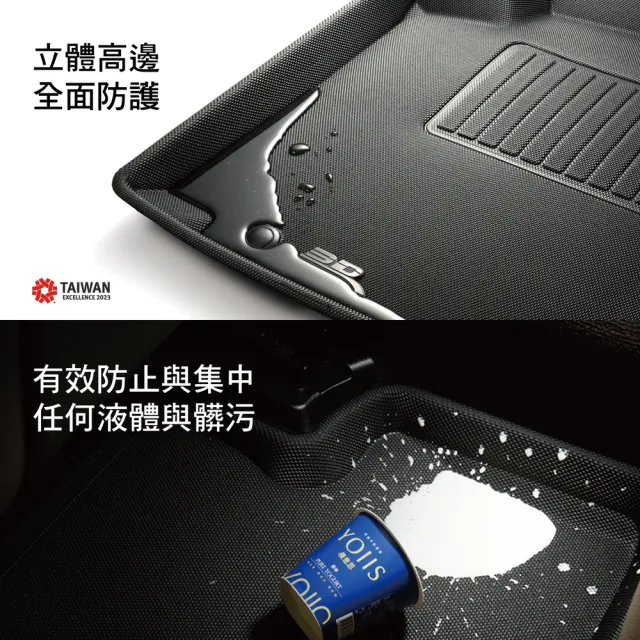 【3D】卡固立體汽車踏墊適用於 Toyota RAV4 2026~2028 第六代/油電版
