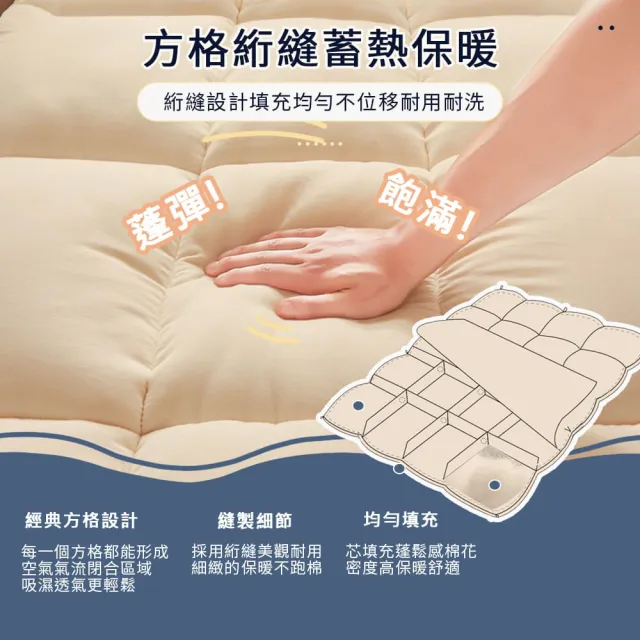 【Sleep Peacefully 寢室安居】3M銀離子抗菌可水洗烘乾四季被-雙人(棉被/四季被)