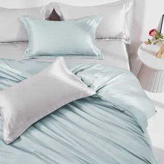 【MIT iLook】買1送1 獨家台灣製 頂級60支100%萊賽爾天絲300織-床包歐框枕套組(單人/雙人/加大 多色選)