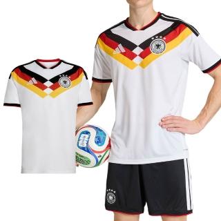【adidas 愛迪達】Dfb H Jsy 男款 白色 足球 世界盃 德國 運動 休閒 T恤 短袖 KD8363
