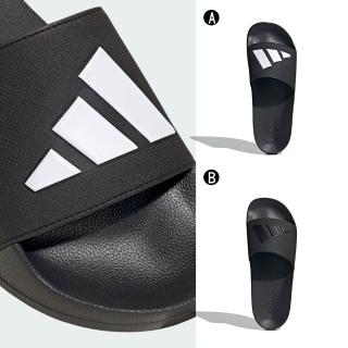【adidas 愛迪達】運動拖鞋 ADILETTE SHOWER 男女 A-JS3565 B-JS2039