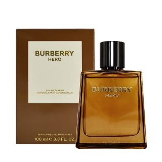 【BURBERRY 巴寶莉】英雄神話男性淡香精 100ml(Hero香水 專櫃公司貨)