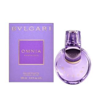 【BVLGARI 寶格麗】紫水晶女性淡香水 100ml(2025新版 Omnia Amethyste香氛 專櫃公司貨)