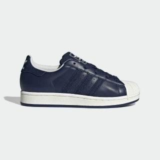 【adidas 愛迪達】Superstar II W 女 運動休閒鞋 舒適 深藍 白(JS4033)