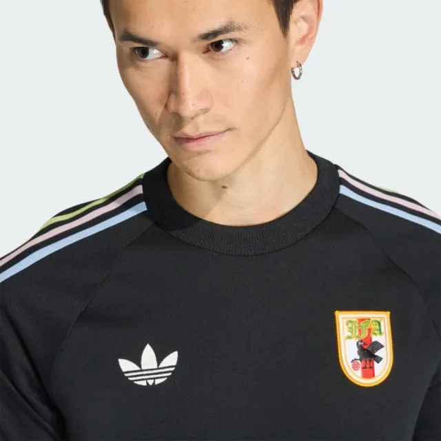 【adidas 愛迪達】Jfa Og Tee 男 T恤 運動上衣 黑 世界盃 日本 短袖上衣(KA1521)