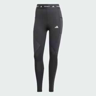 【adidas 愛迪達】Tf Cldrdy Tight Ｗ 女 運動長褲 黑 亞版 緊身 彈性 保暖(IT2274)