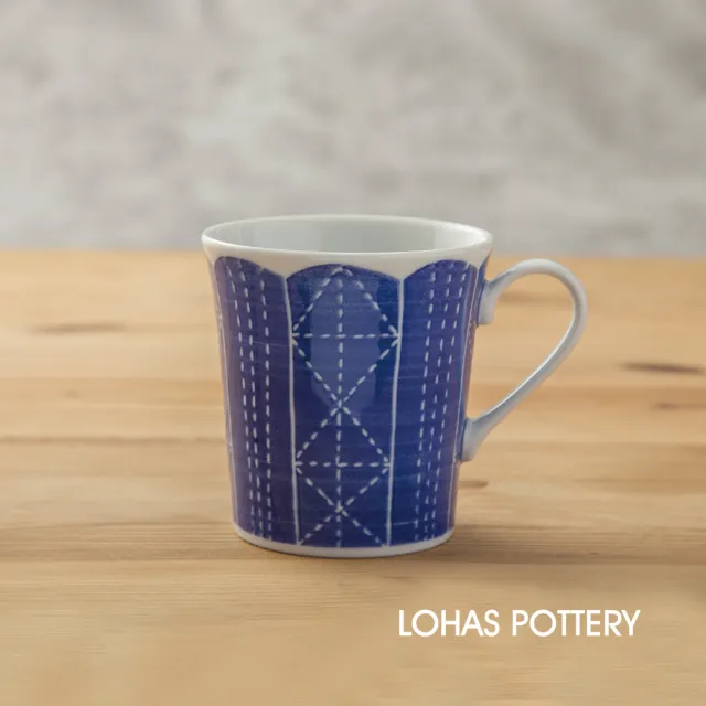 【LohasPottery 陸寶】日本製 美濃燒 330ml 日式馬克杯(輕薄咖啡杯 茶杯)