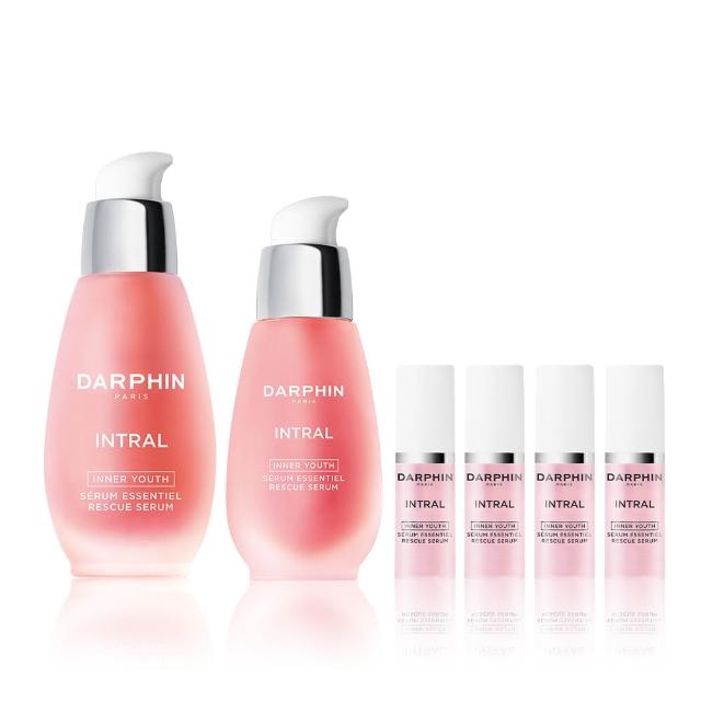 【DARPHIN 朵法】粉紅限定旅行組(全效舒緩精華50ml+30ml/小粉紅)