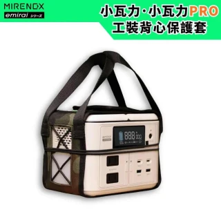 【emirai】儲能小瓦力 PRO - 專用迷彩工裝小背心保護套！