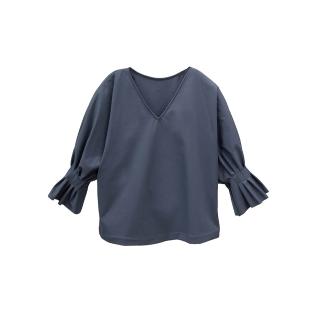 【giordano ladies】26SS 褶皺袖口四向彈力襯衫(02346001)